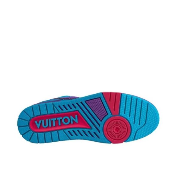 Louis Vuitton Trainer 藍紫色：圖片 2