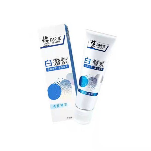 黑人白色酵素清新薄荷牙膏組套：圖片 4