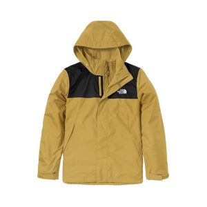 The North Face 2021SS 防風防潑水戶外運動舒適保暖衝鋒衣外套4UAU 卡其