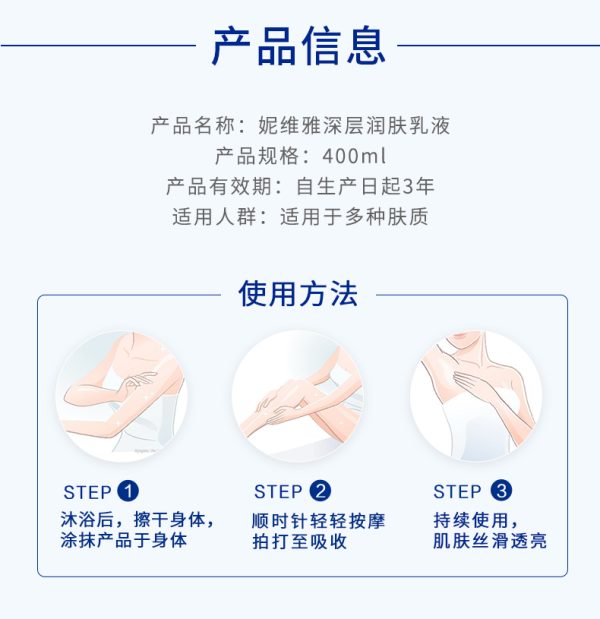 妮維雅緊緻美白男女身體乳深層滋潤：圖片 11