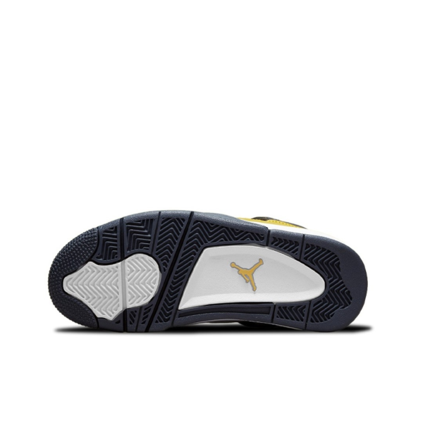 Air Jordan 4 Lightning GS/黑色/黃色：圖片 4