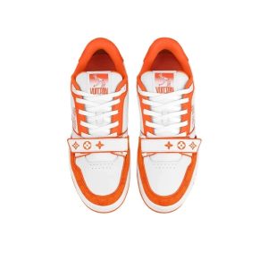 Louis Vuitton Trainer 白色/亮橙