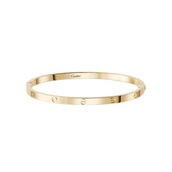 Cartier/卡地亞LOVE系列窄版手鐲B6047317