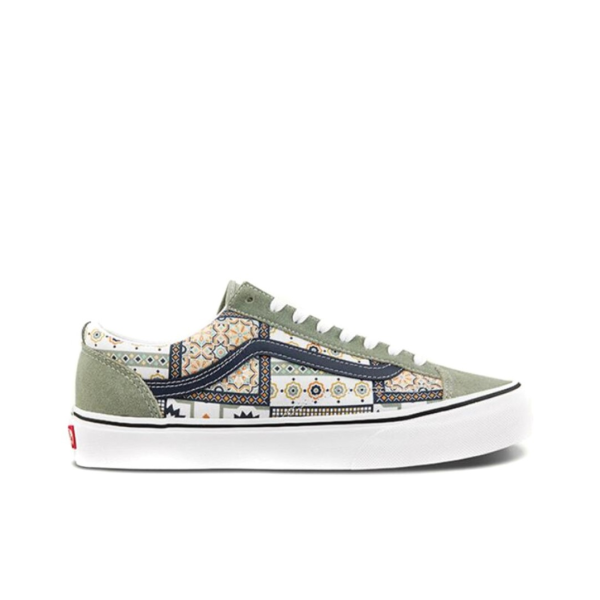Vans Style 36 灰色/摩洛哥印花：圖片 4
