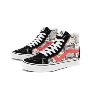 Vans SK8-Hi 黑色/摩洛哥印花
