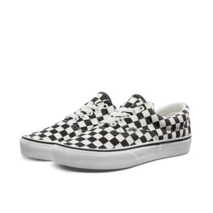 Vans Era Checkerboard Marshmallow Black 白黑/棋盤格