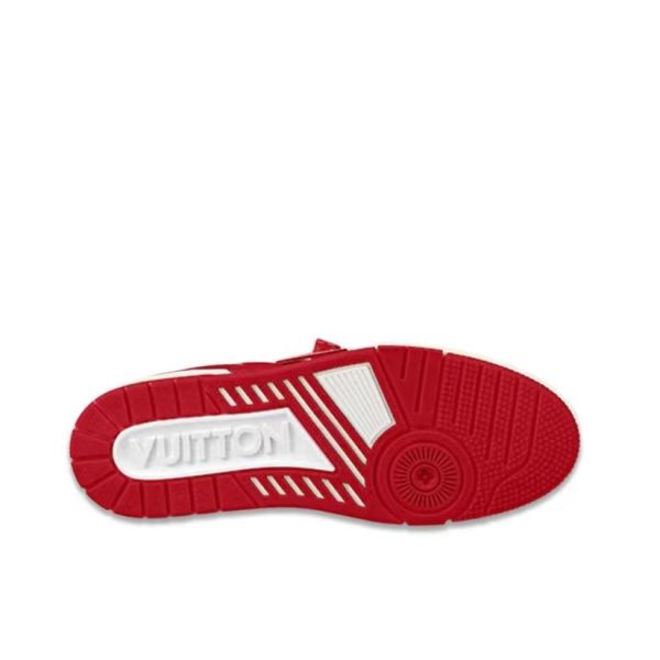 Louis Vuitton Trainer 紅色/白色：圖片 2