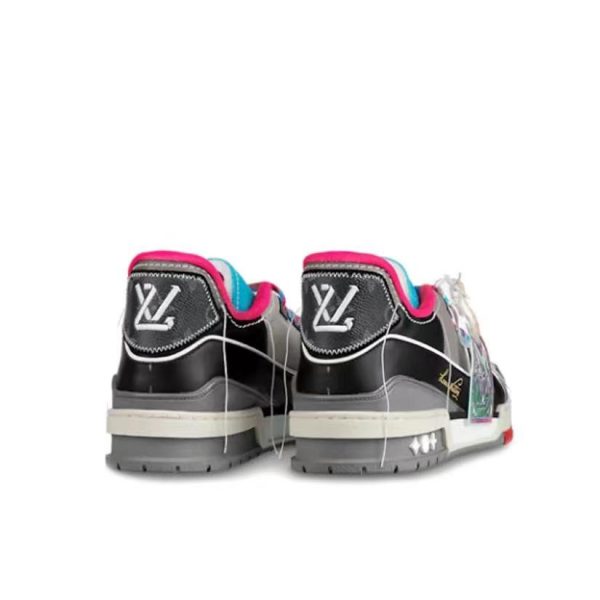 Louis Vuitton Trainer 黑色/粉紅色：圖片 3