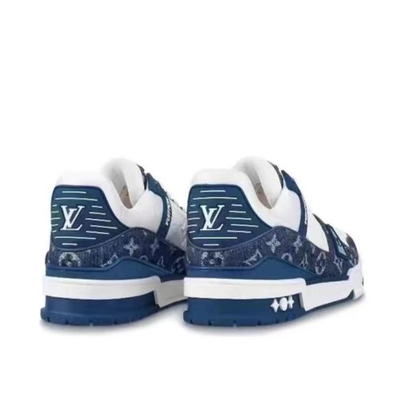 Louis Vuitton Trainer 藍白色：圖片 2
