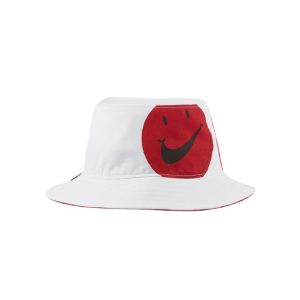 Nike/Nike笑臉嘻哈漁夫帽DB9574 白色100 M/L