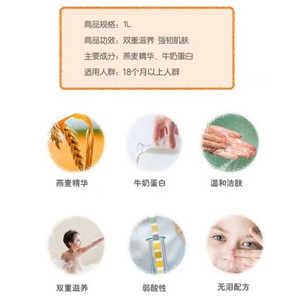 強生美肌嬰兒沐浴露滋潤牛奶300ml：圖片 7