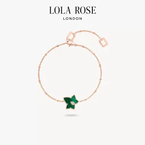Lola Rose羅拉玫瑰長青藤孔雀石釘珠手鍊女