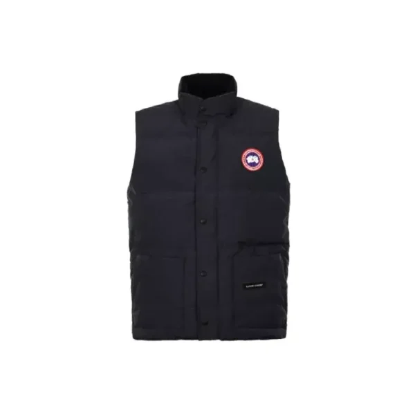 Canada Goose Freestyle Crew 含羽絨填充馬甲男款深藍色送男友