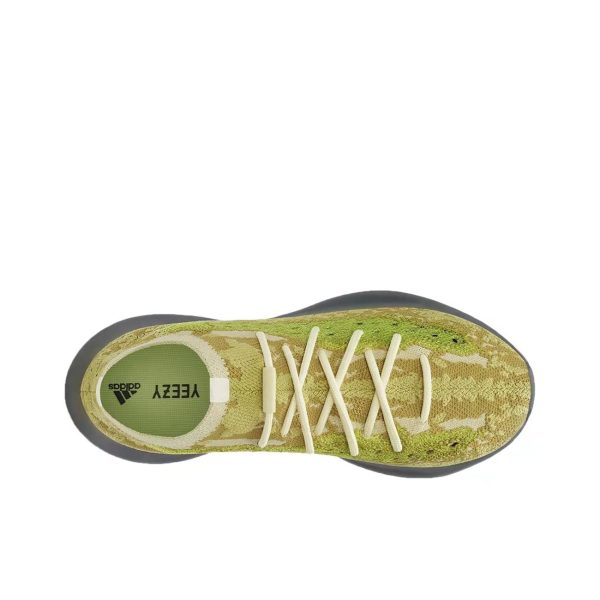 Adidas Yeezy Boost 380 V3 Hylte Glow 反射/霓虹黃/綠色：圖片 3