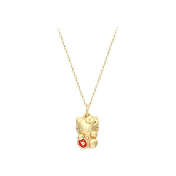 潮色繪X 三麗鷗聯名HelloKitty項鍊3070：圖片 2