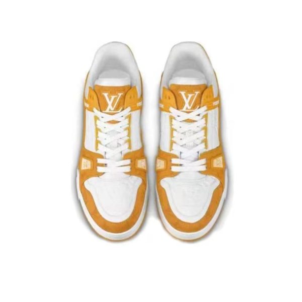 Louis Vuitton Trainer 黃白色：圖片 3