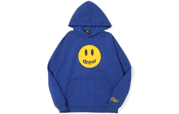 Drew House Mascot Hoodie Ink-blue 笑臉Logo連帽衛衣秋季男女同款墨藍色送禮推薦送男友