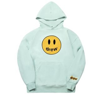 Drew House Mascot Hoodie 笑臉連帽加絨衛衣冬季男女同款薄荷綠送禮推薦