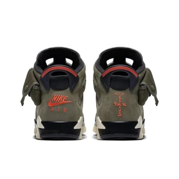 Air Jordan 6 Medium Olive Travis Scott聯名/軍綠：圖片 3