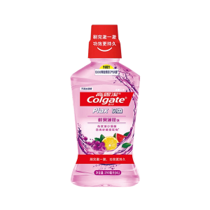 高露潔0酒精除口臭含氟漱口水鮮果薄荷500ml