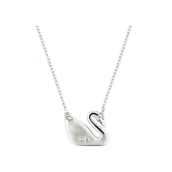 Swarovski/施華洛世奇SWAN系列密鑲透明水晶天鵝項鍊5007735：圖片 2