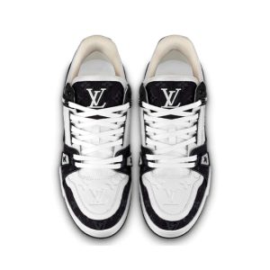 Louis Vuitton Trainer 白/黑/丹寧