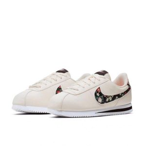 Nike Cortez Basic LTR VF (GS) 花鉤白