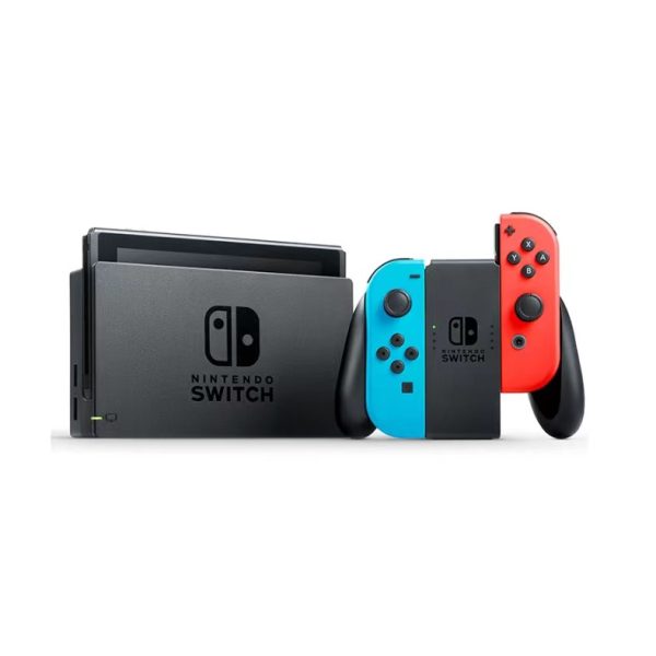Nintendo/任天堂  Switch NS 续航增强游戏掌机 红蓝色：圖片 2