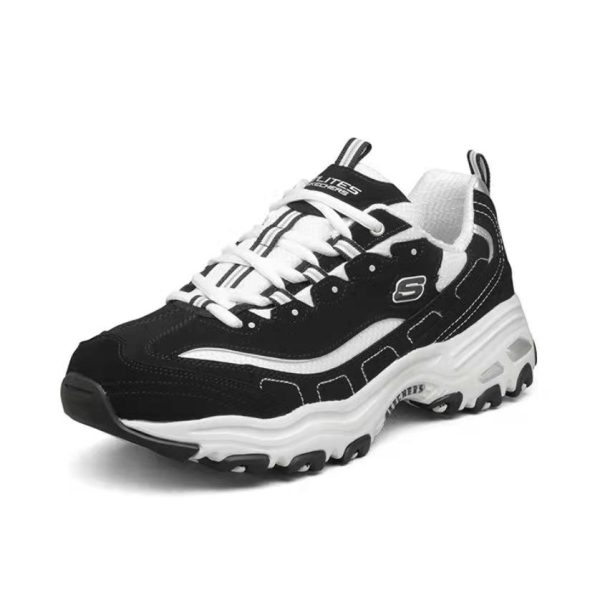 Skechers D'Lites Black/White 黑白銀後跟【宋亞軒同款】：圖片 8