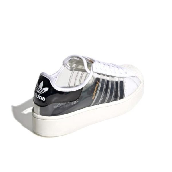 Adidas Originals Superstar Blod 透明白色女款：圖片 2