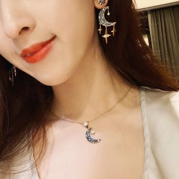 Swarovski/施華洛世奇月亮水晶項鍊5489534 玫瑰金5273290：圖片 3