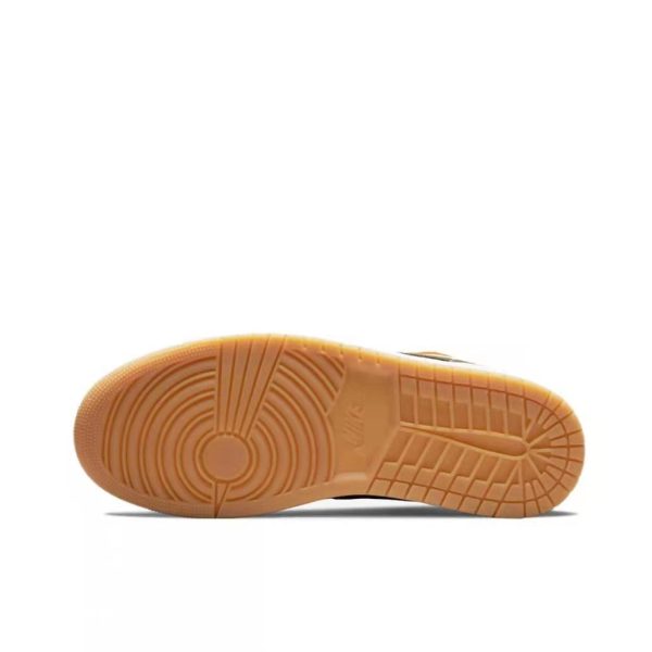 Air Jordan 1 Ceramic 低筒/橘黃/白/橄欖綠：圖片 2
