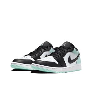 Air Jordan 1 Tie-Dye 低筒/黑色/白色/蒂芙尼藍