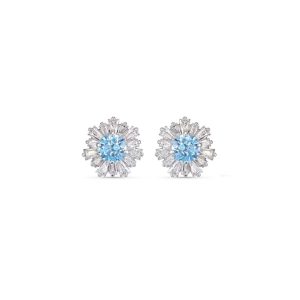 Swarovski/施华洛世奇  SUNSHINE太阳图案耳钉  5459597