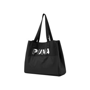 Puma 運動休閒印花女手提包077930 黑色
