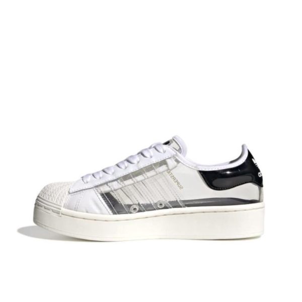 Adidas Originals Superstar Blod 透明白色女款：圖片 4