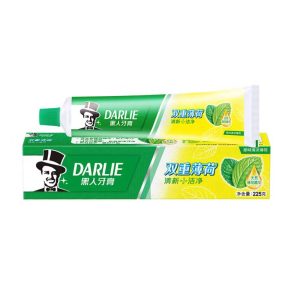 黑人亮白去黃清新口氣薄荷牙膏薄荷香型