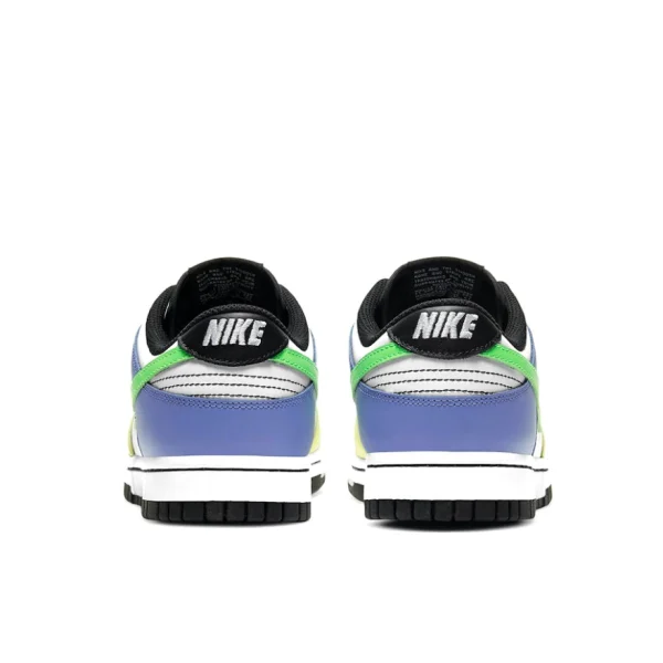 Nike Dunk Green Strike 低筒/白色/淡黃/紫色：圖片 3