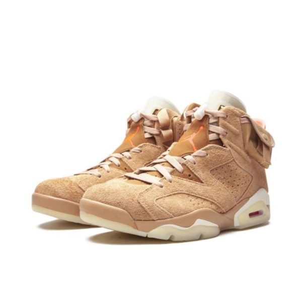 Air Jordan 6 British Khaki Travis Scott聯名/卡其