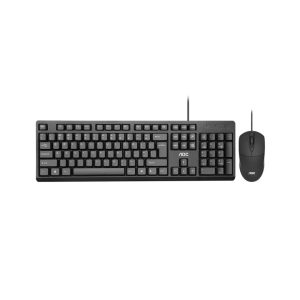 AOC  KM160 有线键鼠套装 黑色