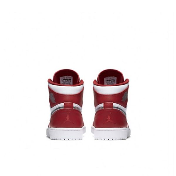 Air Jordan 1 Silver Medal 高筒/白/銀：圖片 3