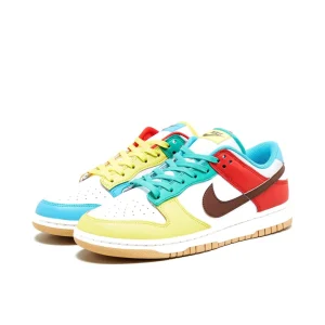 Nike Dunk Free 99 低筒/白紅藍/拼接/不對稱鴛鴦