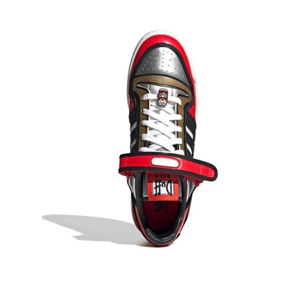 Adidas Originals Forum Duff Man 辛普森聯名/紅色/黑色/金色：圖片 3