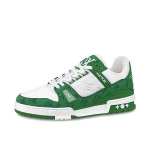 Louis Vuitton Trainer 綠白色