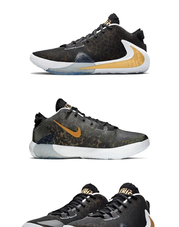 Nike Zoom Freak 1 "Coming to America" 字母哥黑金實戰籃球鞋：圖片 2