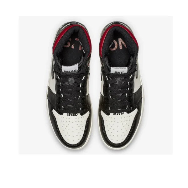Air Jordan 1 NRG No L'S Varsity Red 高筒/禁止轉售/黑紅：圖片 4