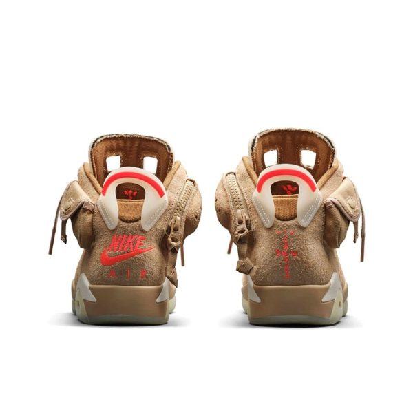 Air Jordan 6 British Khaki Travis Scott聯名/卡其：圖片 5
