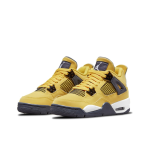 Air Jordan 4 Lightning GS/黑色/黃色
