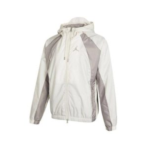 Nike SS寬鬆舒適運動外套DJ9829 米白