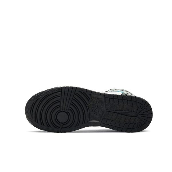 Air Jordan 1 Take Flight 中幫/GS/3D藍裸眼：圖片 2